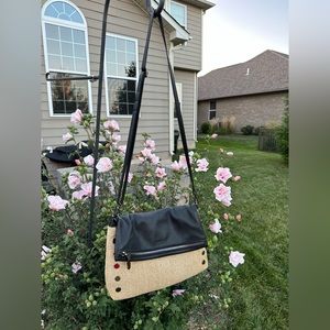 Hammitt Large VIP Chaparral Raffia Black